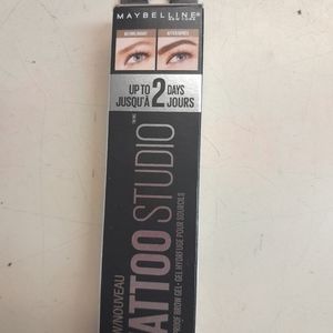 Maybelline New Tattoo Sudio Waterproof Brow Gel new in box.